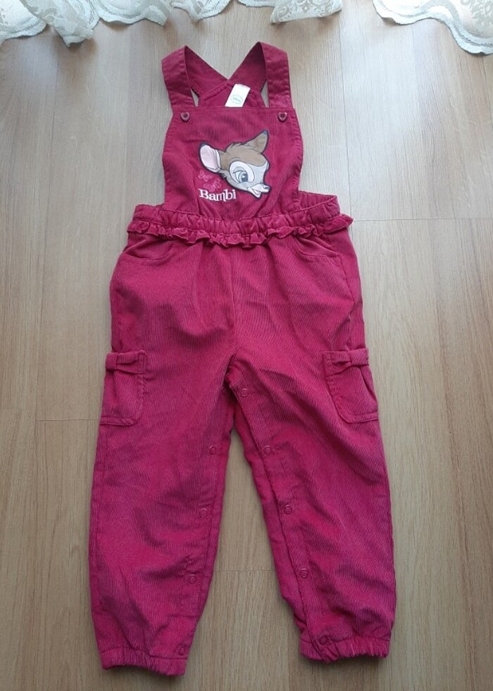 Salopet tulum  Disney kiz cocuk  - Görsel 2