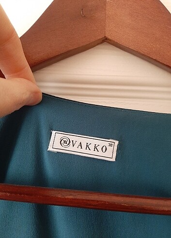 m Beden Vakko İpek elbise