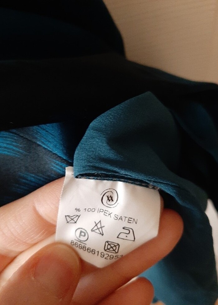 Vakko İpek elbise - Görsel 5