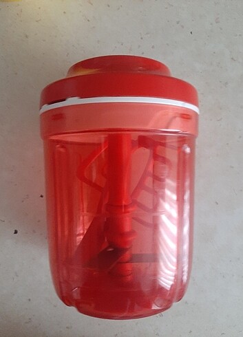  Beden kırmızı Renk Tupperware Chef rondo