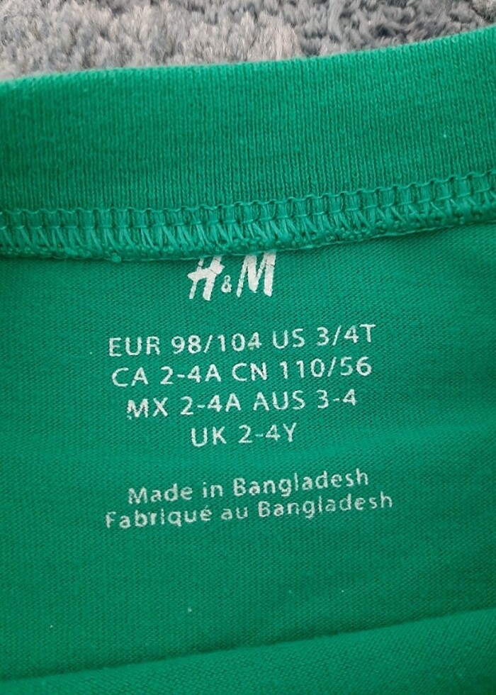 Hm 3lu tshirt tişört  - Görsel 3