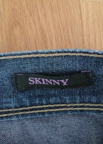 Kadın Lacivert Regular Fit Denim Pantolon - Görsel 4