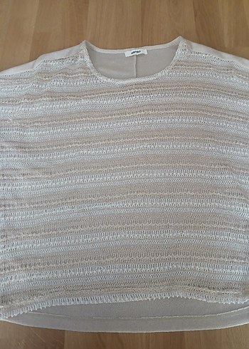 Bej renk Kadın Kazak - Görsel 4