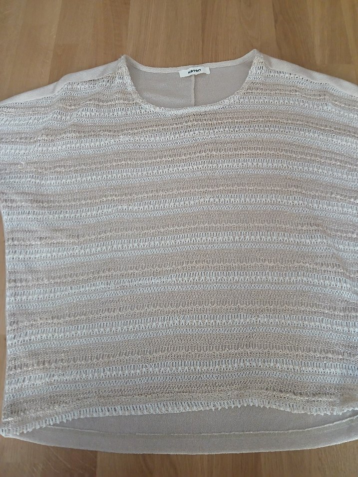 Bej renk Kadın Kazak - Görsel 4