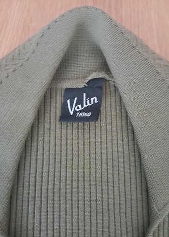 V Yaka Kısa Kollu Triko Kadın triko - Görsel 4