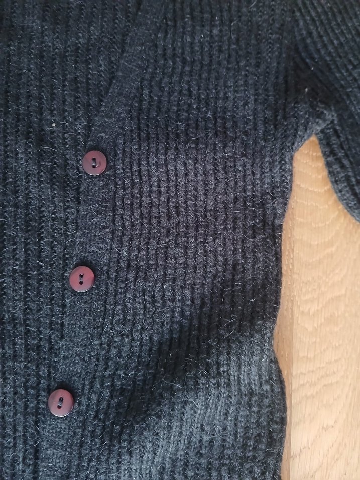 Uzun Kadın Triko Hırka - Görsel 2