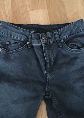 Nakışlı ve Dantelli kot - Görsel 4