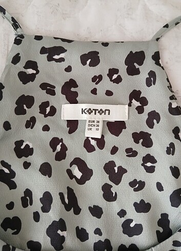 Koton Leopar desenli bluz