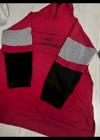 Gri Kapüşonlu Erkek Çocuk Sweatshirt - Görsel 7