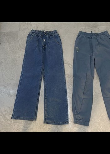 Gevşek Kesim Midi Denim Kadın Jean - Görsel 5