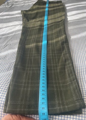 Düz Kesim Haki Erkek Pantolon - Görsel 2