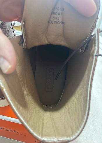 FARAH marka Kahverengi Deri Erkek Bot - Görsel 5