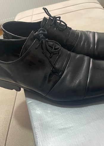 Klasik Siyah Erkek Ofis Ayakkabısı - Görsel 2