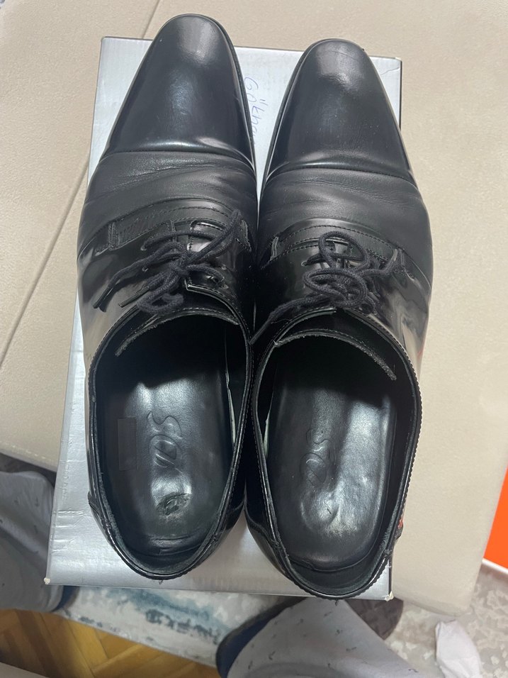 Klasik Siyah Erkek Ofis Ayakkabısı - Görsel 3