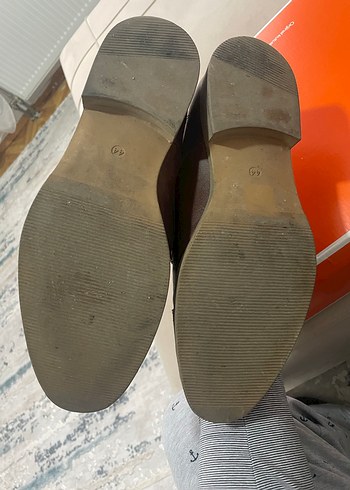 Kahverengi Deri Erkek Klasik Ayakkabı - Görsel 7