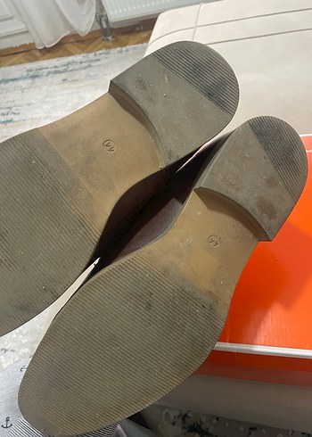 Kahverengi Deri Erkek Klasik Ayakkabı - Görsel 6