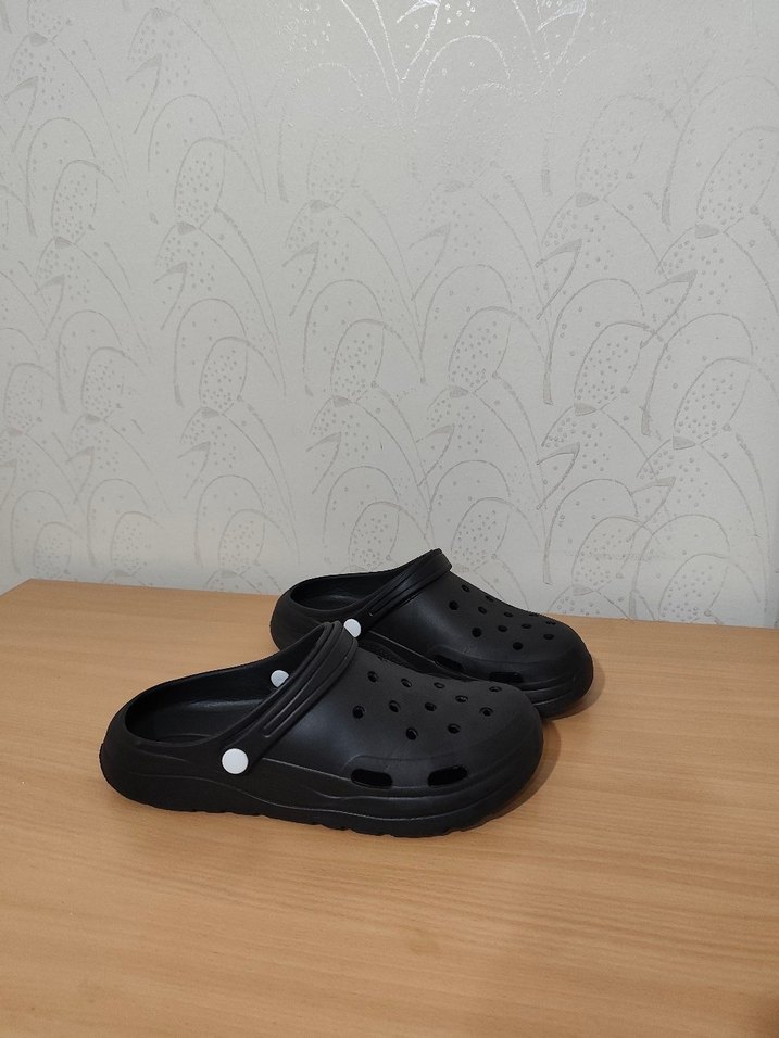 Erkek Siyah Minimalist Terlik - Görsel 2