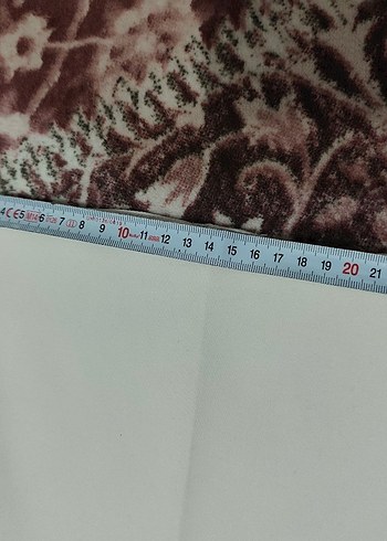 Beyaz Düğmeli Midi Kumaş Pantolon - Görsel 5