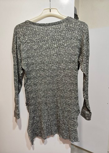 Uzun Kollu Gri  Salaş Kazak - Görsel 4