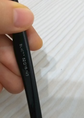 Beden mavi Renk Ray-Ban Kadın Mavi Parlak Gözlük