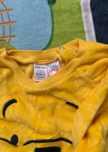 Sarı Polar Erkek Bebek Tulumu - Görsel 6