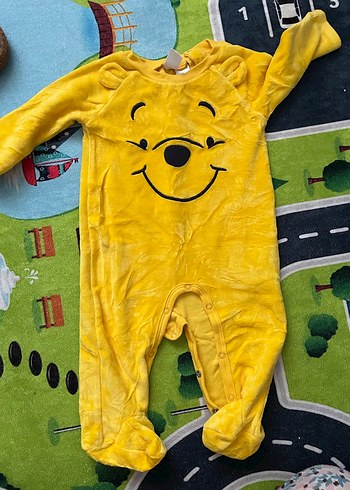 Sarı Polar Erkek Bebek Tulumu - Görsel 3