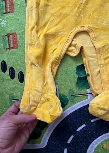 Sarı Polar Erkek Bebek Tulumu - Görsel 8