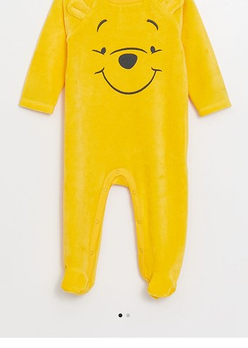 Sarı Polar Erkek Bebek Tulumu - Görsel 2