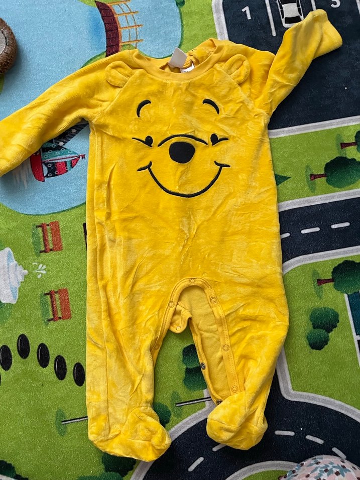 Sarı Polar Erkek Bebek Tulumu - Görsel 3