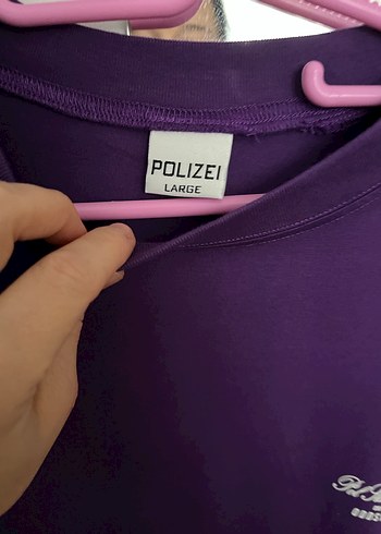 Mor Kısa Kollu Erkek Tişört - Görsel 4