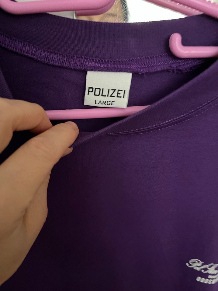 Mor Kısa Kollu Erkek Tişört - Görsel 4