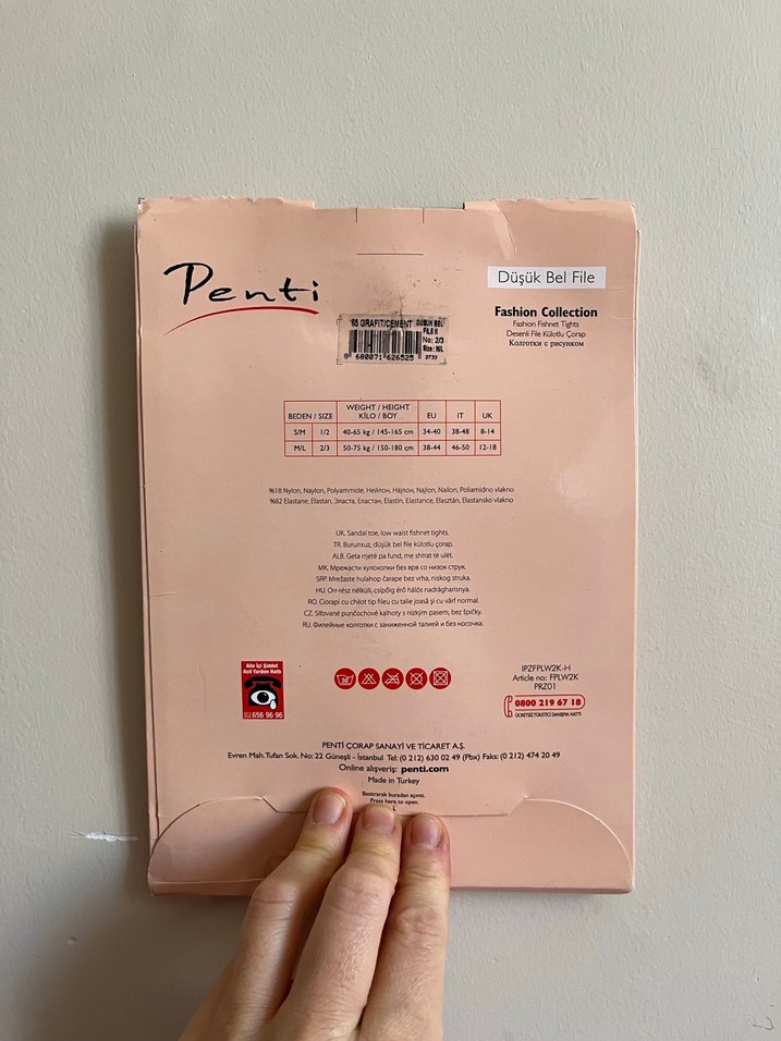 Penti File Çorap - Görsel 2