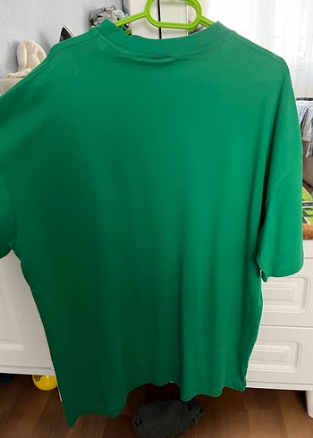Yeşil Erkek Oversize Tişört - Görsel 3