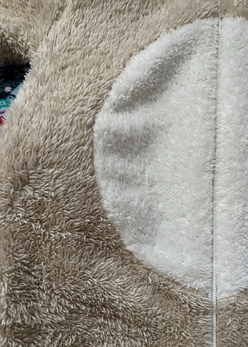 Kulaklı Kahverengi Peluş Bebek Tulumu - Görsel 5