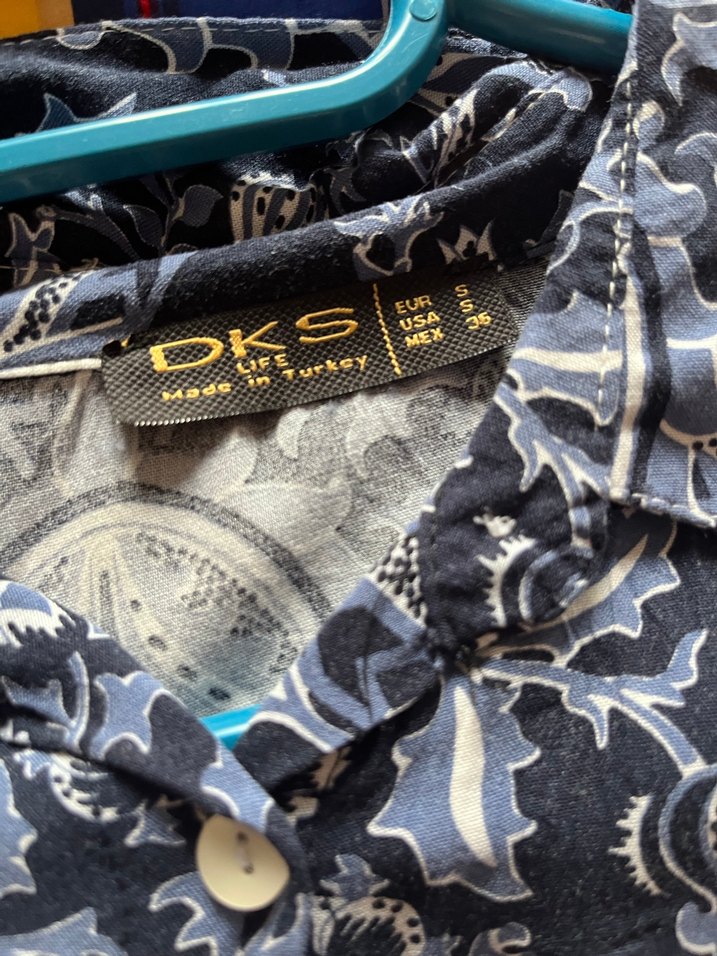 Bohem Gri Desenli Uzun Kollu Kadın Elbise - Görsel 3