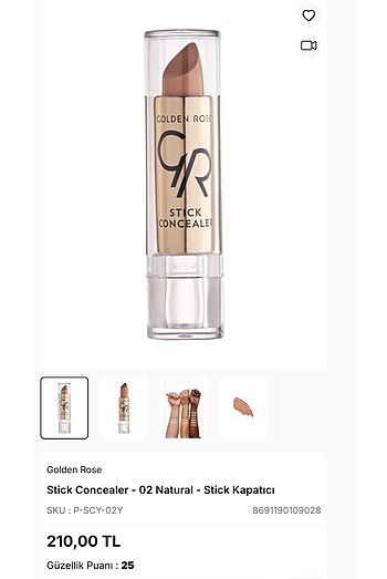 Beden Renk Kapatıcı concealer