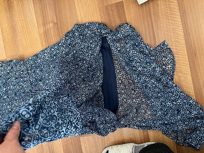 xs Beden mavi Renk Loft elbise