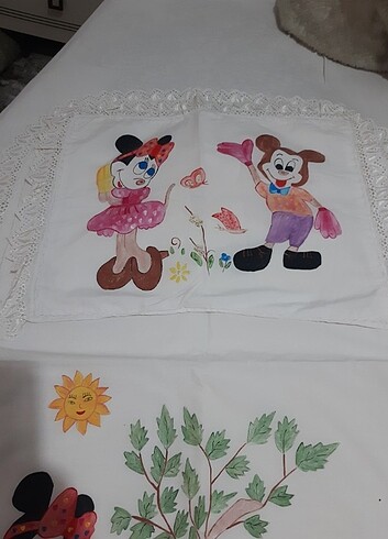  Beden pembe Renk Bebek alt açması örtüsü.