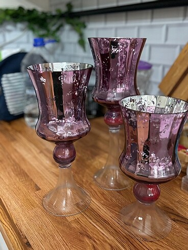 Paçi cam şamdan