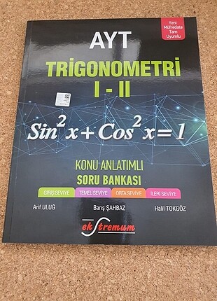 AYT Trigonometri 1-2 Konu Anlatımlı Soru Bankası