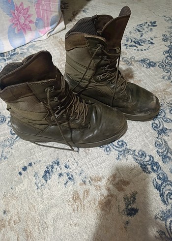 Kahverengi Kamuflaj Deri Erkek Bot - Görsel 5