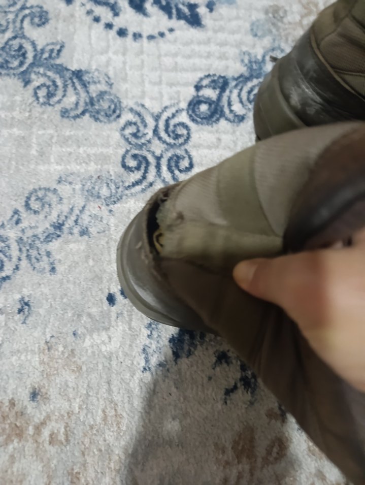 Kahverengi Kamuflaj Deri Erkek Bot - Görsel 2