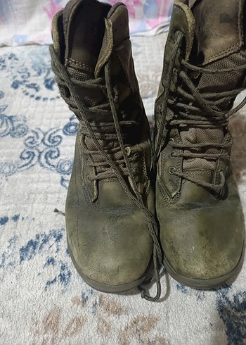 Gri Süet Tokalı Biker Bot - Görsel 4