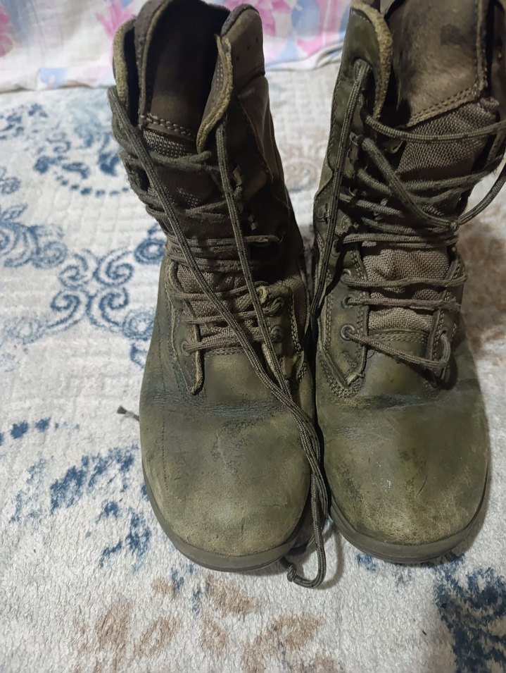 Gri Süet Tokalı Biker Bot - Görsel 4