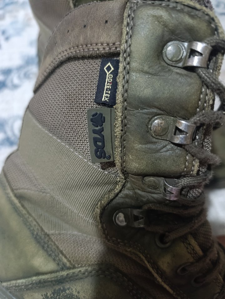 Gri Süet Tokalı Biker Bot - Görsel 2