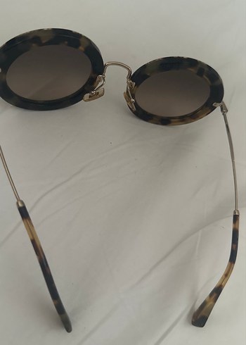 Payet Detaylı Koyu Bej Kadın Gözlük - Görsel 2