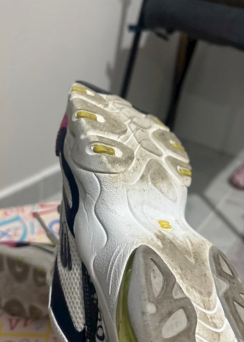 Renkli Platform Topuklu Kadın Spor Ayakkabı - Görsel 7