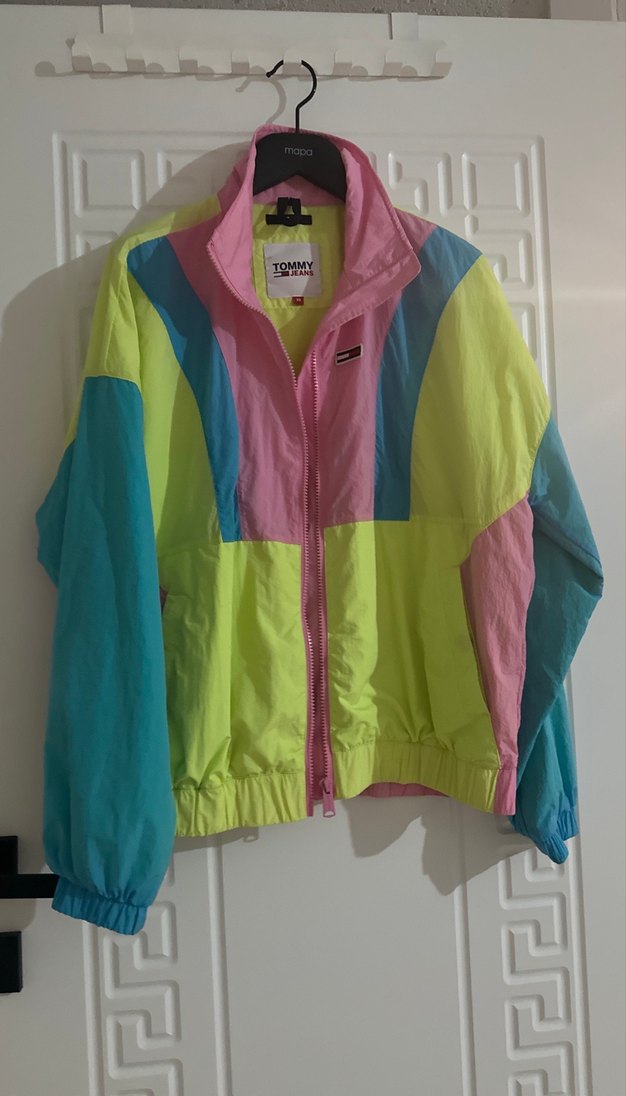 Tommy Çok Renkli Rahat Kesim Kadın Ceket - Görsel 3