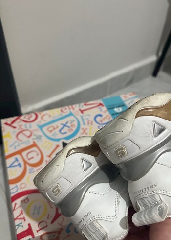 Beyaz Bağcıklı Kadın Spor Ayakkabı - Görsel 8