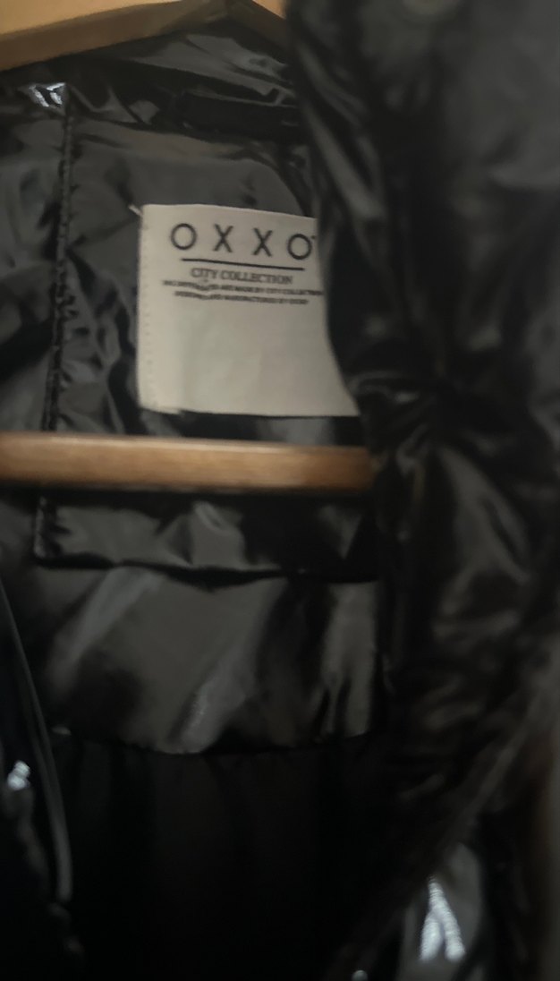 Düğmeli Siyah Deri Kadın Yelek - Görsel 4